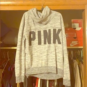 Pink by Victoria secret cowl neck sweatshirt